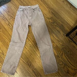 PacSun Women's High Rise Tan Jeans